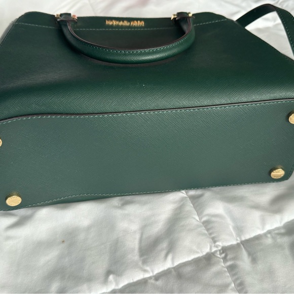 Dark Green Michael Kors purse - Picture 3 of 10